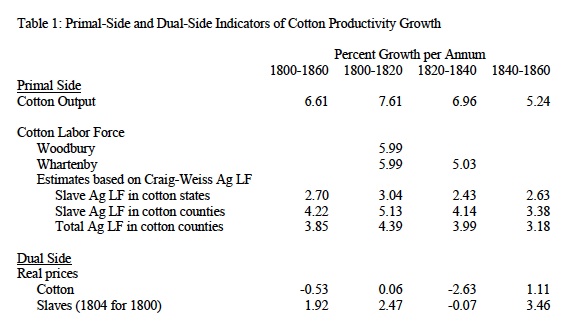cotton productivity